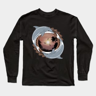 Dolphin Twins Long Sleeve T-Shirt